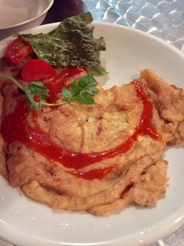 タイ風オムレツ。ペロッと食べられちゃう軽さがGood