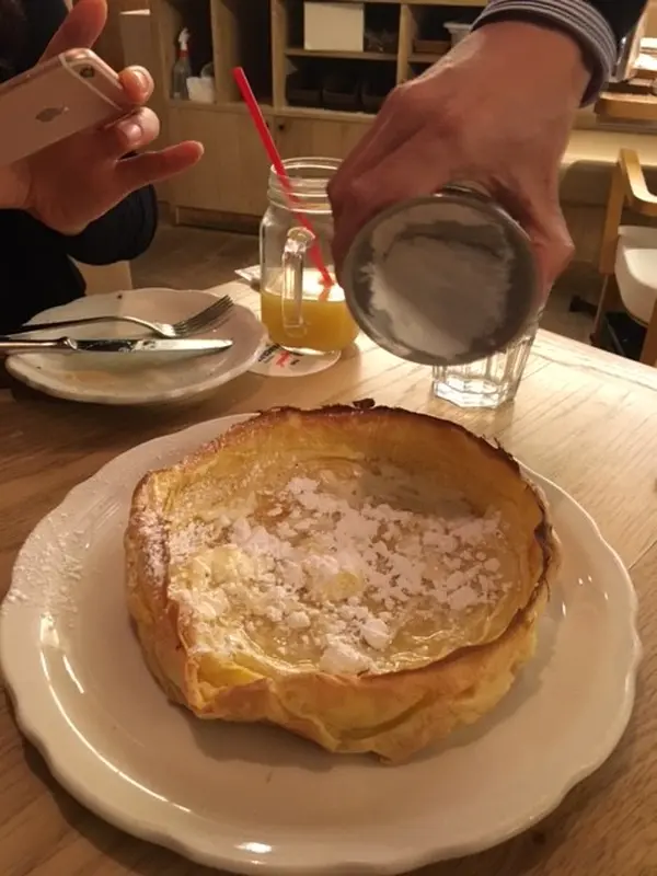 こちらがダッチベイビー