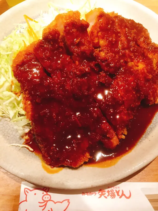 リブロース味噌カツ