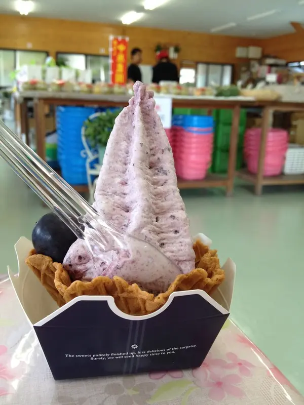 こだわりのまるごとぶどうソフト ミニサイズ