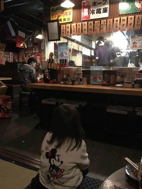 レトロな店内