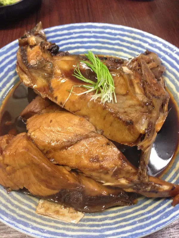 ぶりかまの煮付け ¥2000