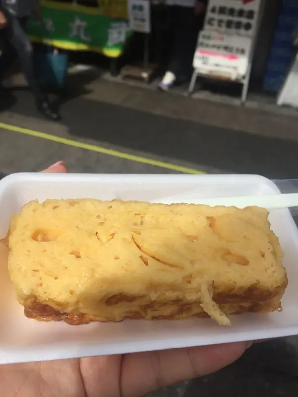 100円で玉子焼き