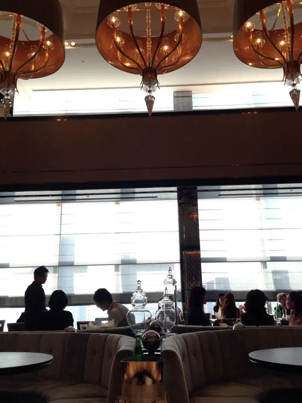 高級感溢れる店内。