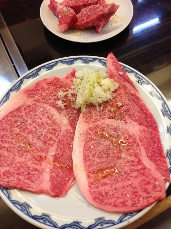 ⚫︎特上大判肩ロース ネギ塩焼き ¥1100