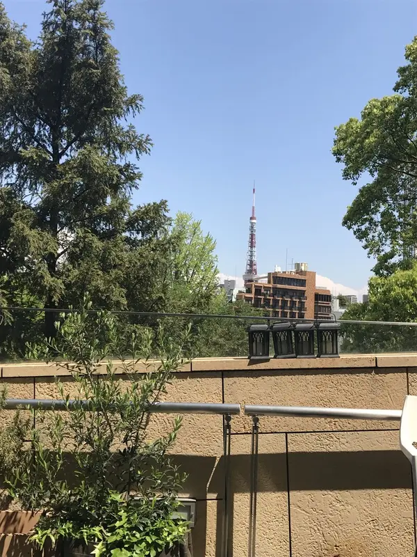 東京タワーが見える席に🗼