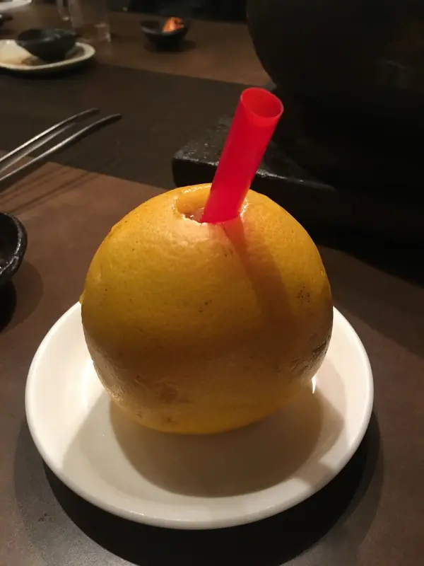 生グレープフルーツジュース