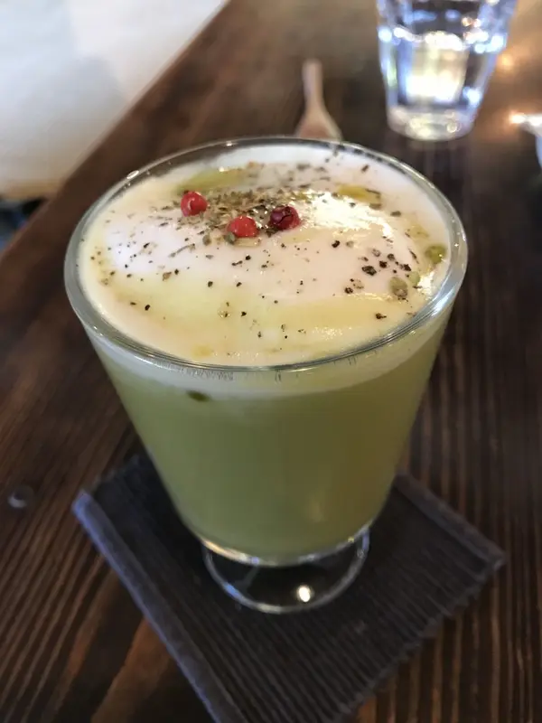 春野菜のカプチーノスープ