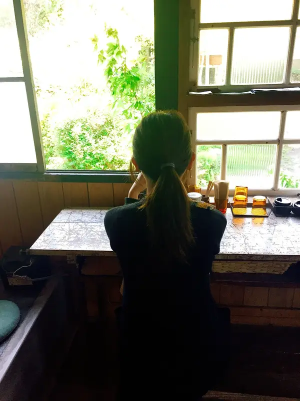 店内でいただきます。