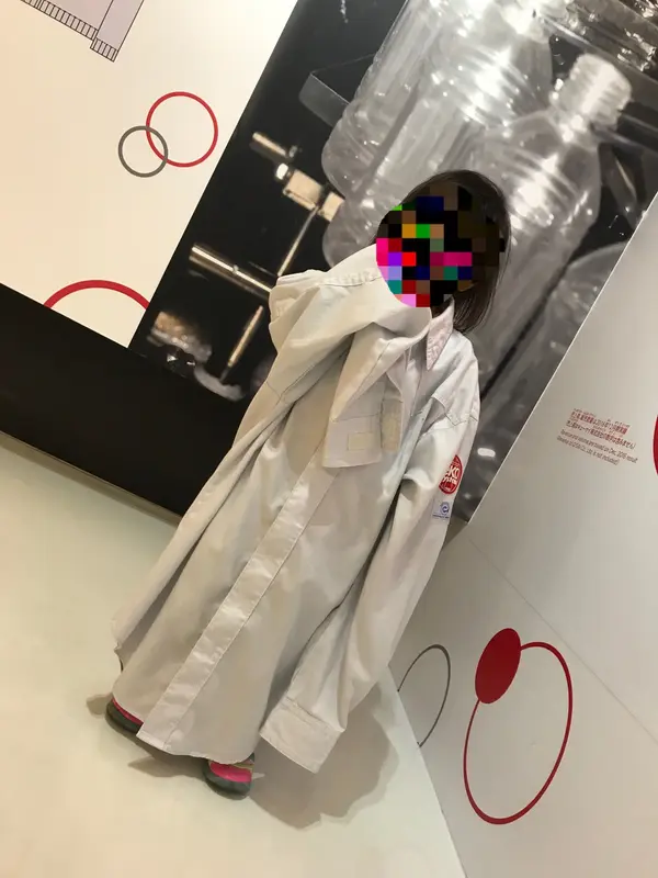 工場の制服も着られます
