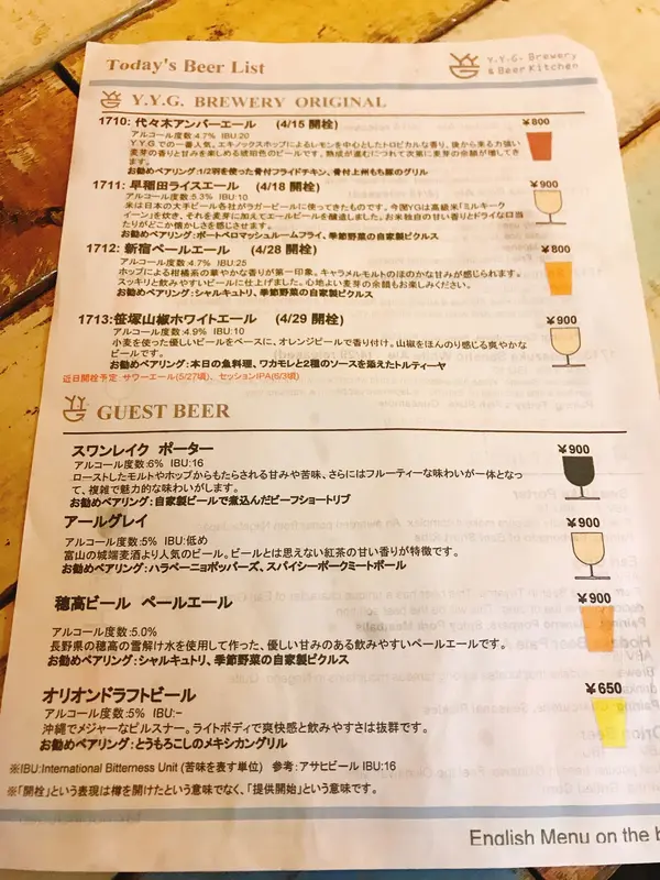 スポット内のおすすめ