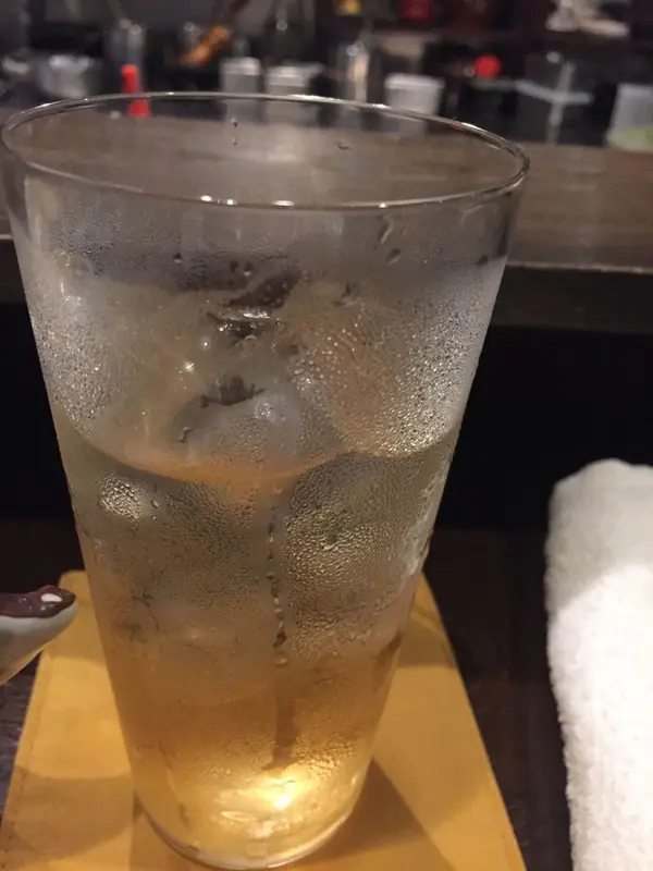 自家製ジンジャーハイボール