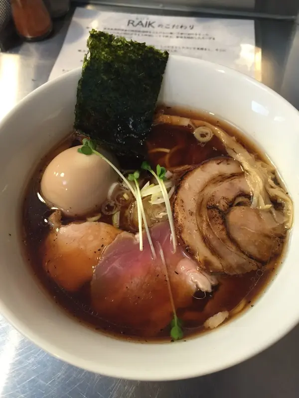 ⚫︎鰹×鶏ラーメン