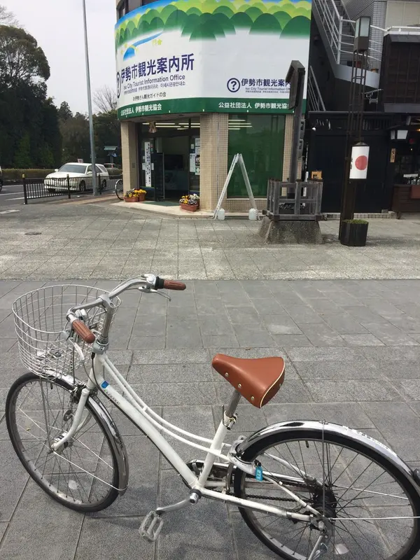 借りられる自転車はこんな感じ。電動アシストではありません。