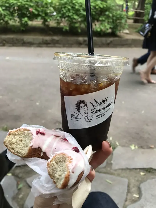 コーヒー片手にのんびり