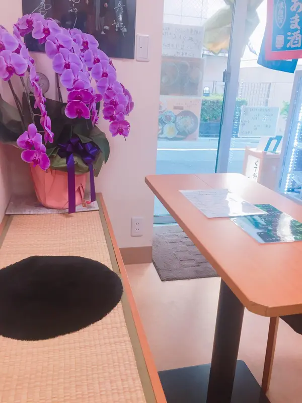 和風の店内！落ち着く〜