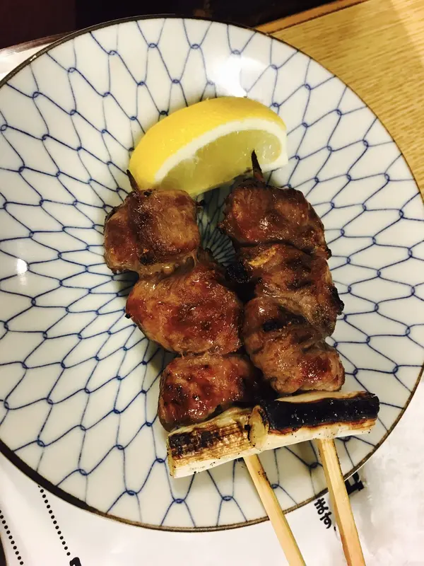 焼き鳥一本170円