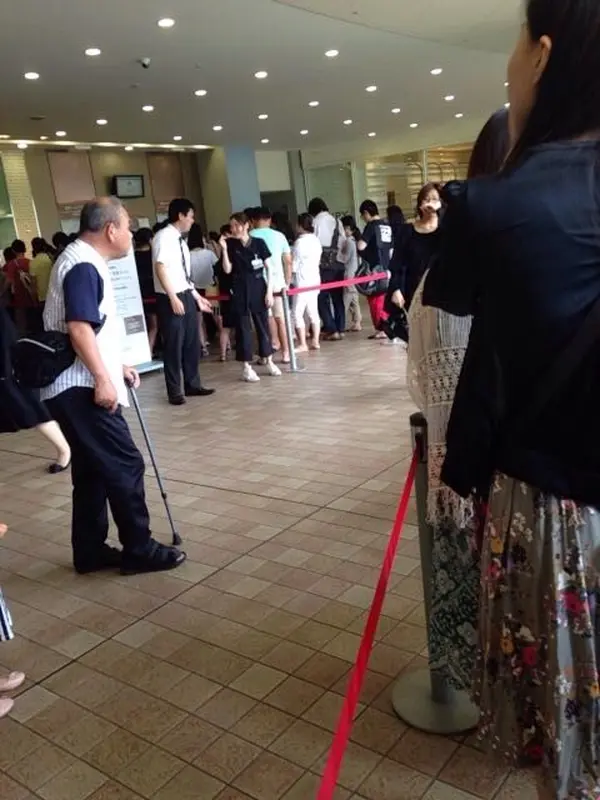 祝日 10:45の様子