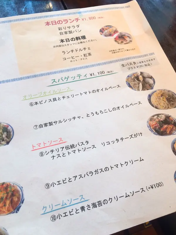 メニュー