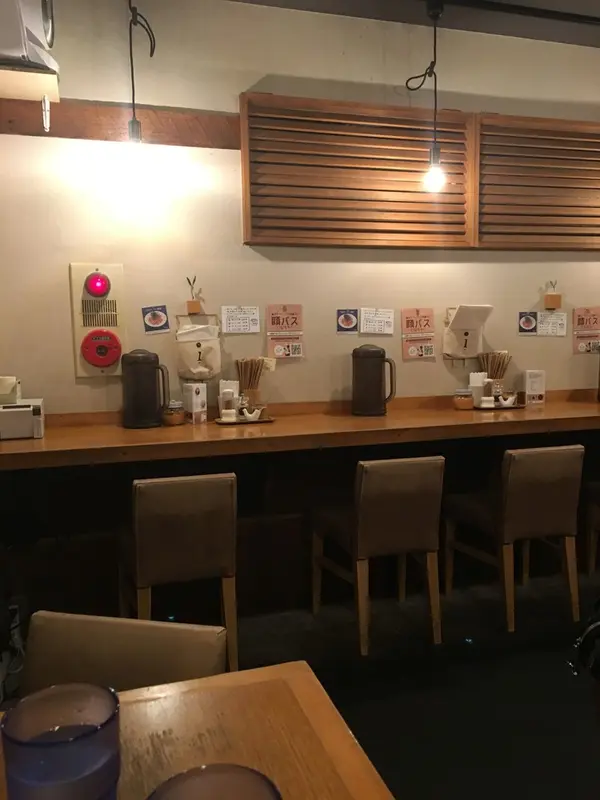 カフェ風の店内