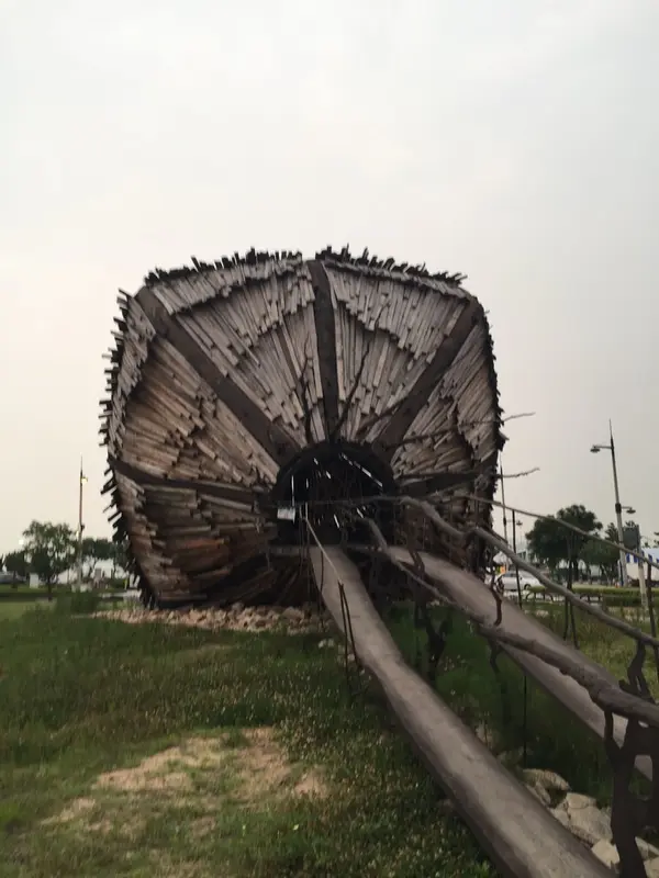 巨大ヤシの実