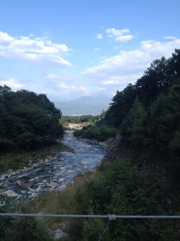 南アルプスまでみえます。
