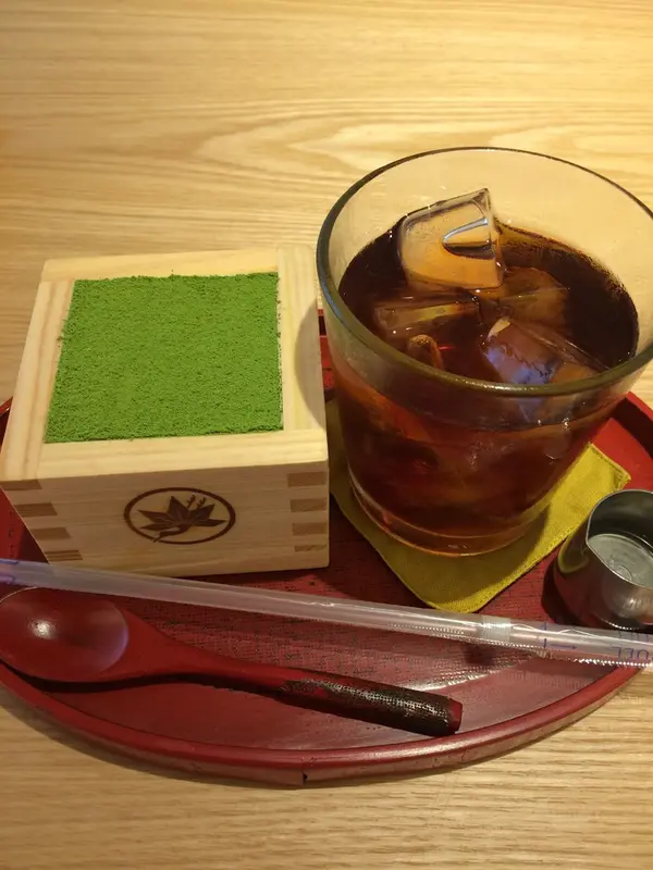 抹茶ティラミス ドリンクセット