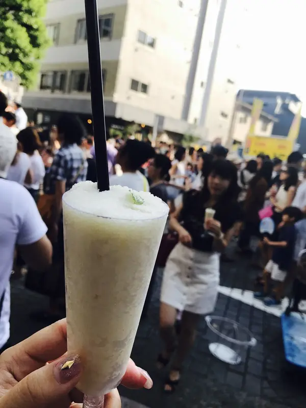 大人気だったフローズン生甘酒