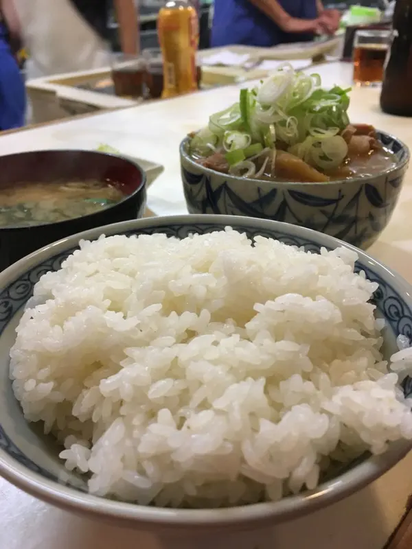 モツ煮定食 ￥800？