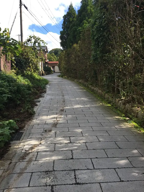 眞名井神社への道