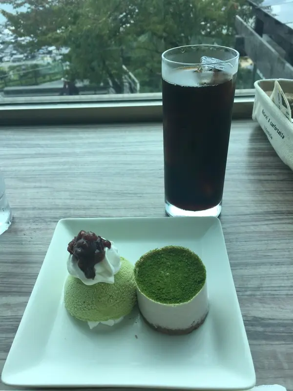 休憩はスイーツ