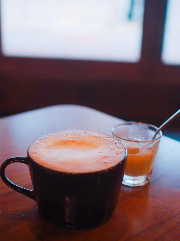 ここに来たらオーダーしてほしい、アップルコーヒー