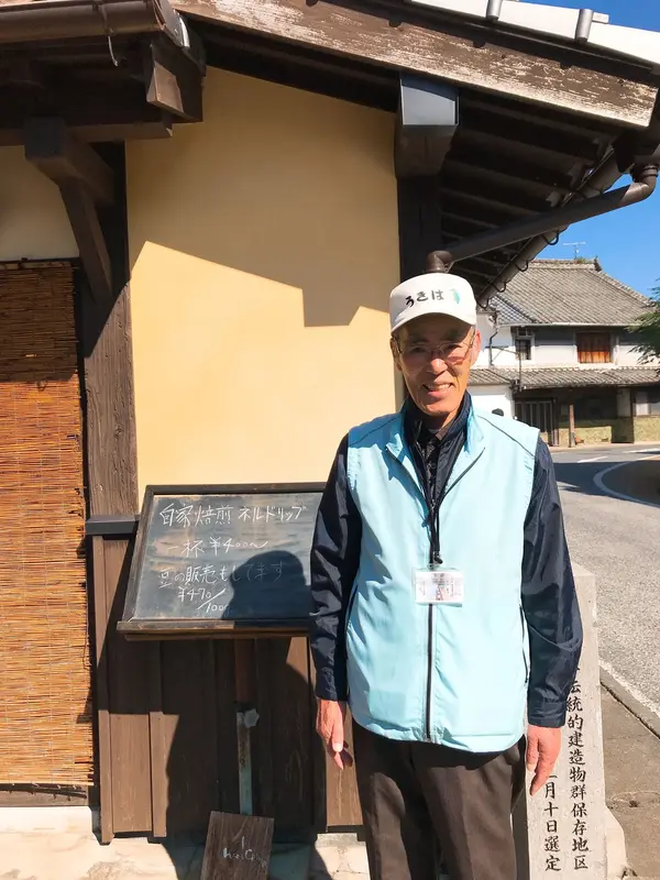 筑後よしい案内人の星野さん。