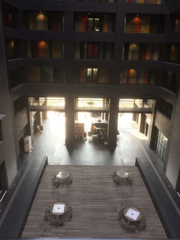 建屋の1Fはフリーゾーン