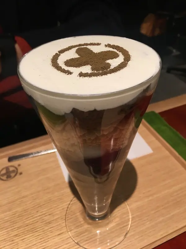 ほうじ茶パフェ