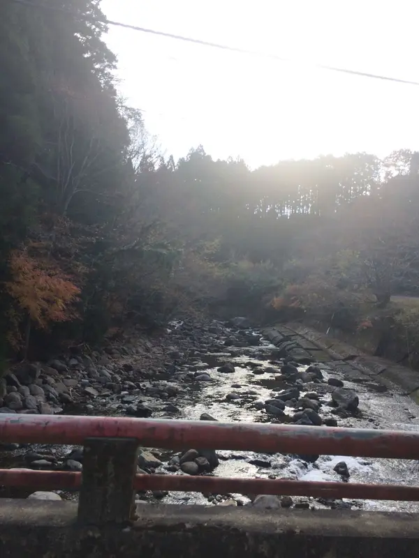 雨の合間に 晴れ間が さしています
