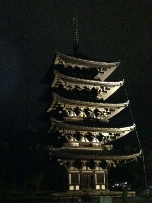 回廊 から 撮影してみました