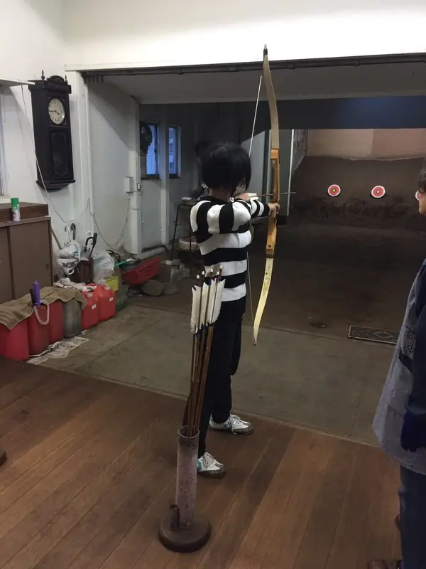 弓矢体験