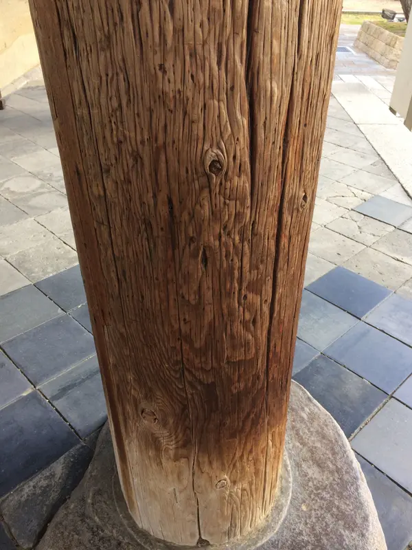 ヒノキの柱