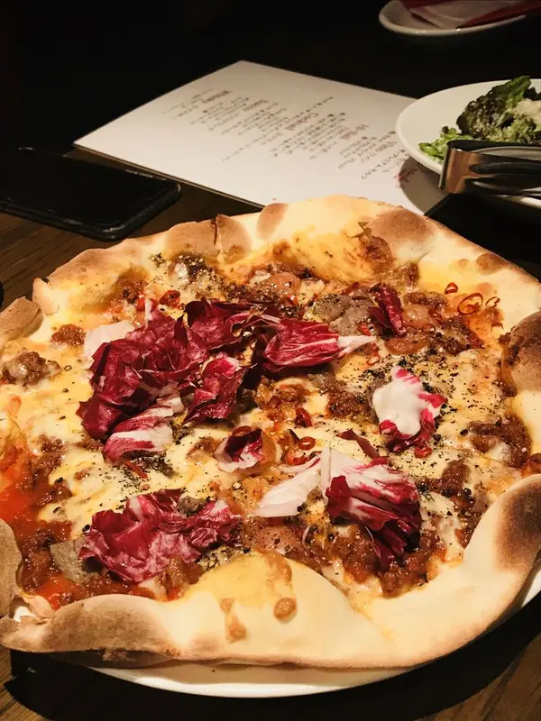 チョリソーのピッツァ🍕