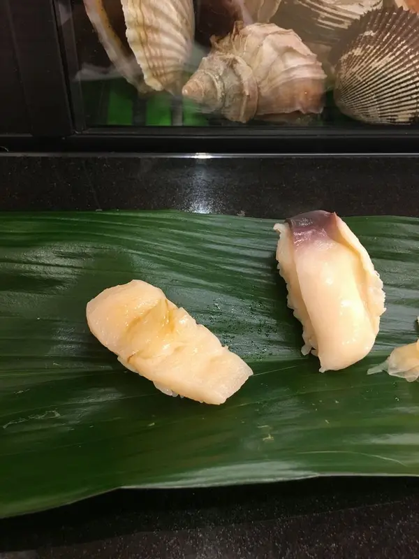 ホタテと北寄貝
