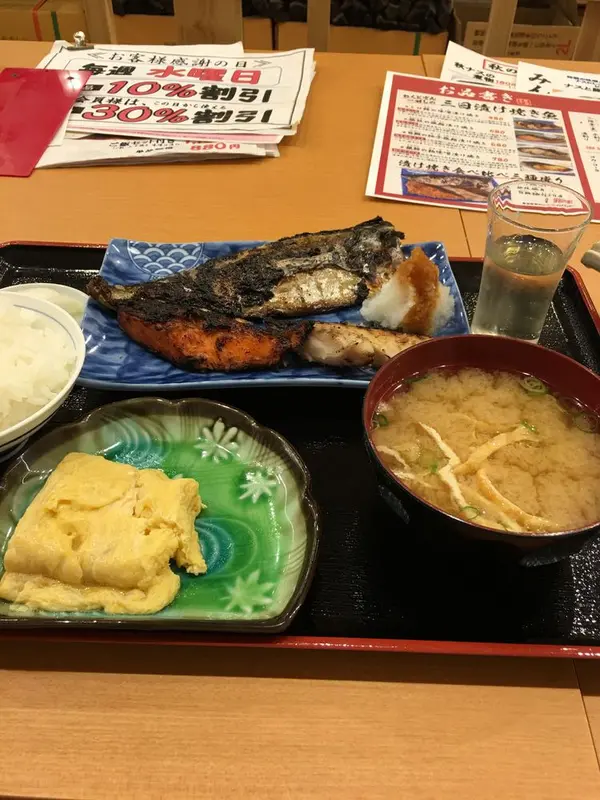 焼き魚、ちょっと焼き過ぎ⁈