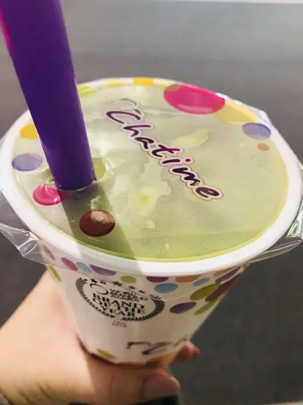 抹茶あずきミルクティー