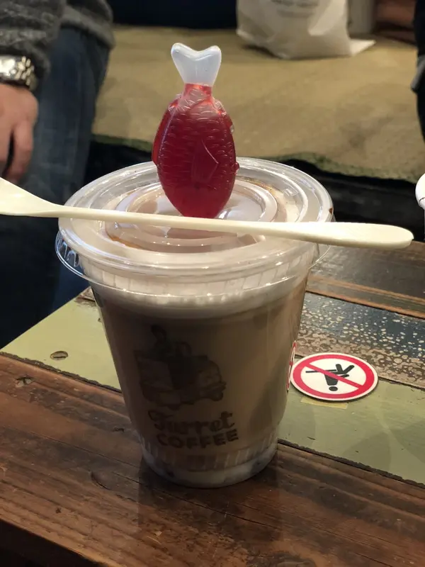 いちご大福ラテ