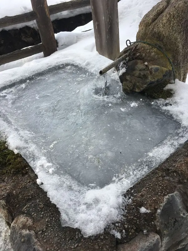 ただし、とても寒いです。