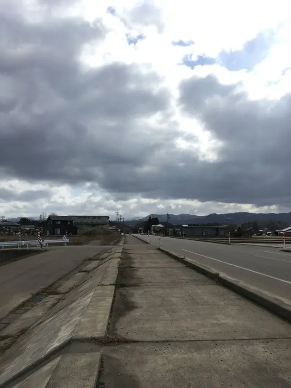 のどかな景色がつづく