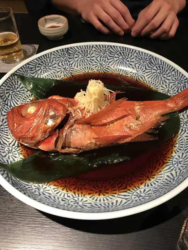 伊豆と言えば金目の夕ご飯