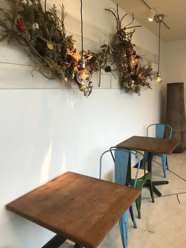 お洒落なカフェ店内