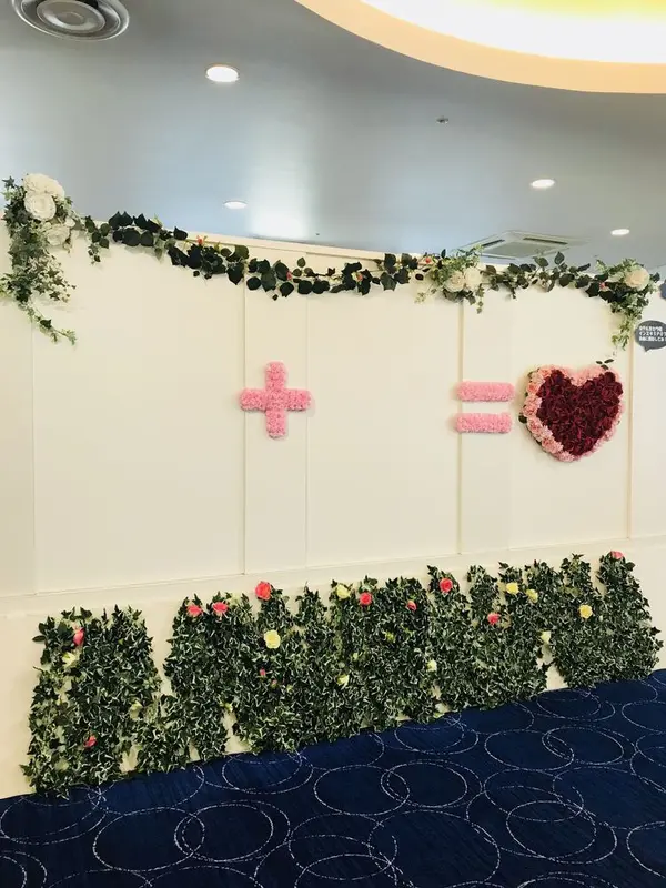 ウェディングフォトブースも💘
