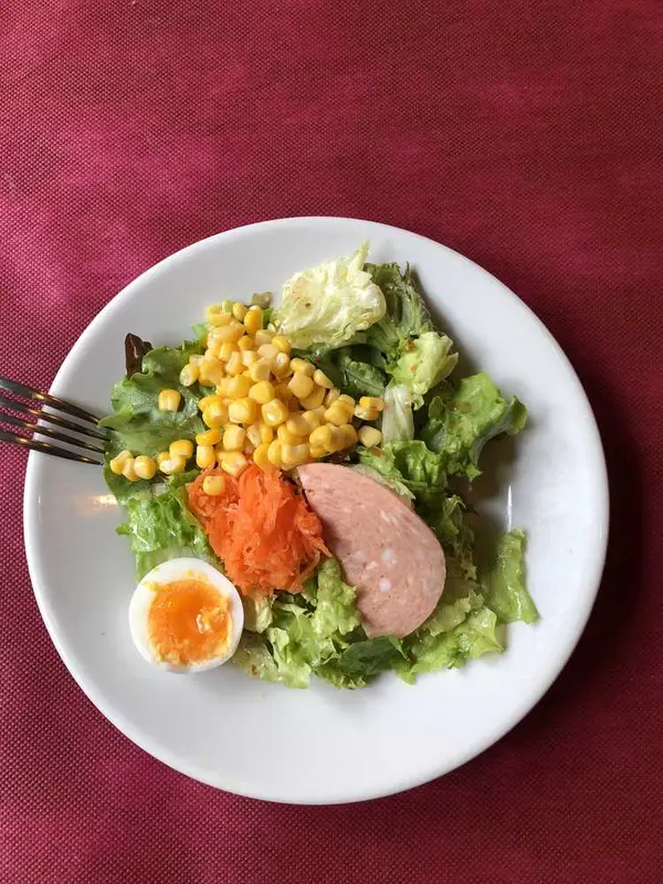 ランチセットのサラダ